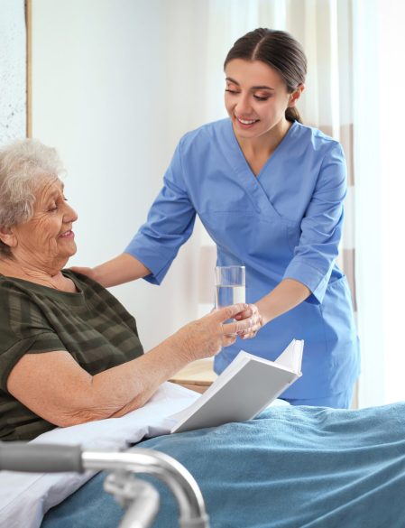 Nutritional support from a hospice aide in Fredericksburg, VA.
